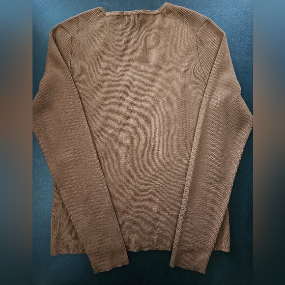 NWT - Silk Blend EVIE Brown Jersey - Size XL - Picture 5 of 7